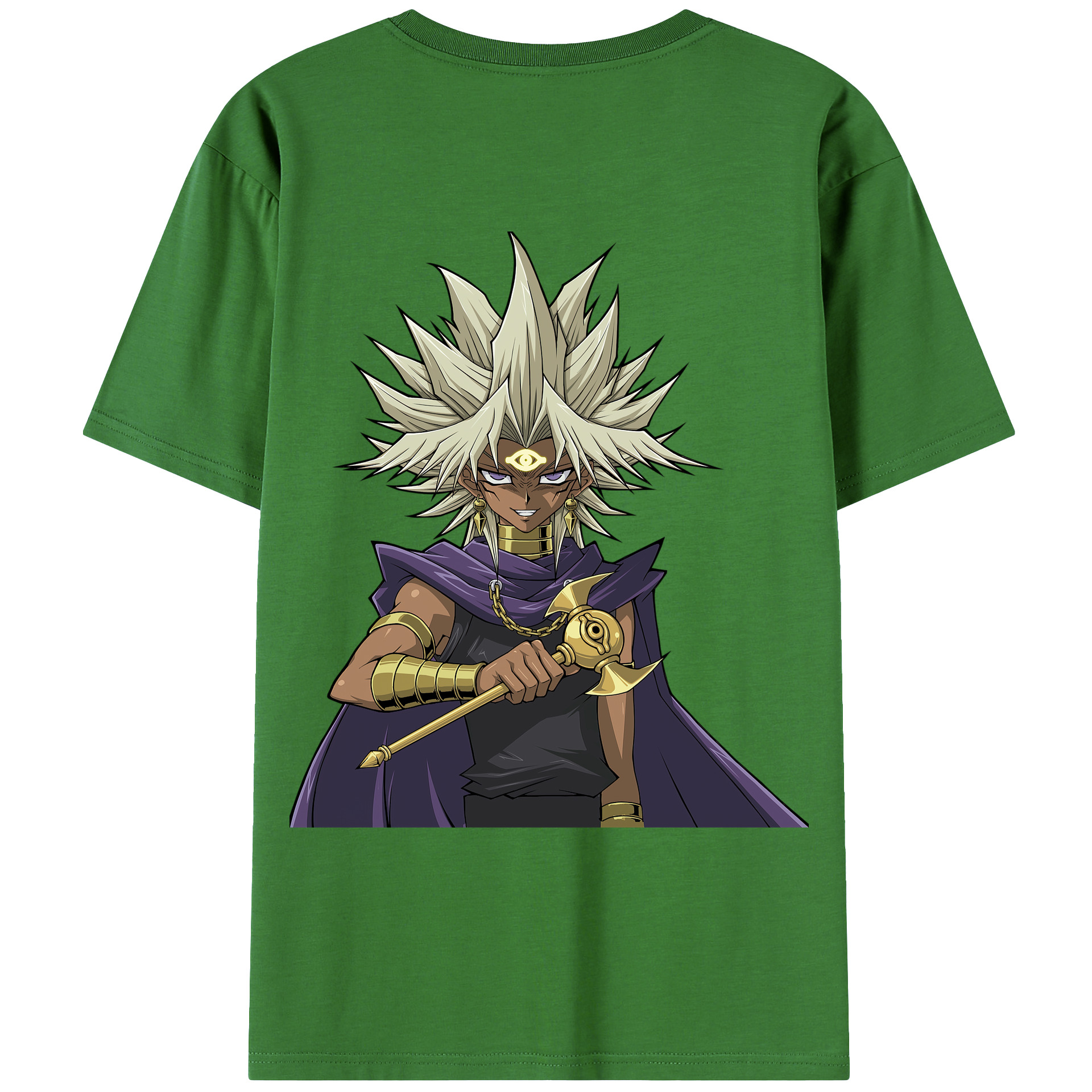 （画像用） 遊☆戯☆王 Yu-Gi-Oh! レディース半袖Tシャツ(バックプリント)